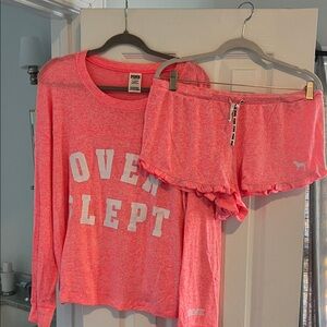 PINK Victoria's Secret Coral Lounge Set